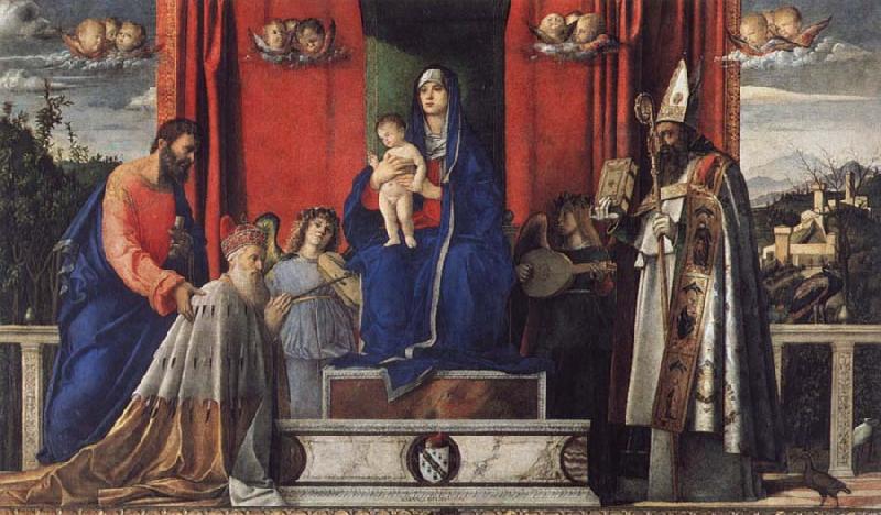Giovanni Bellini Pala Barbarigo Germany oil painting art